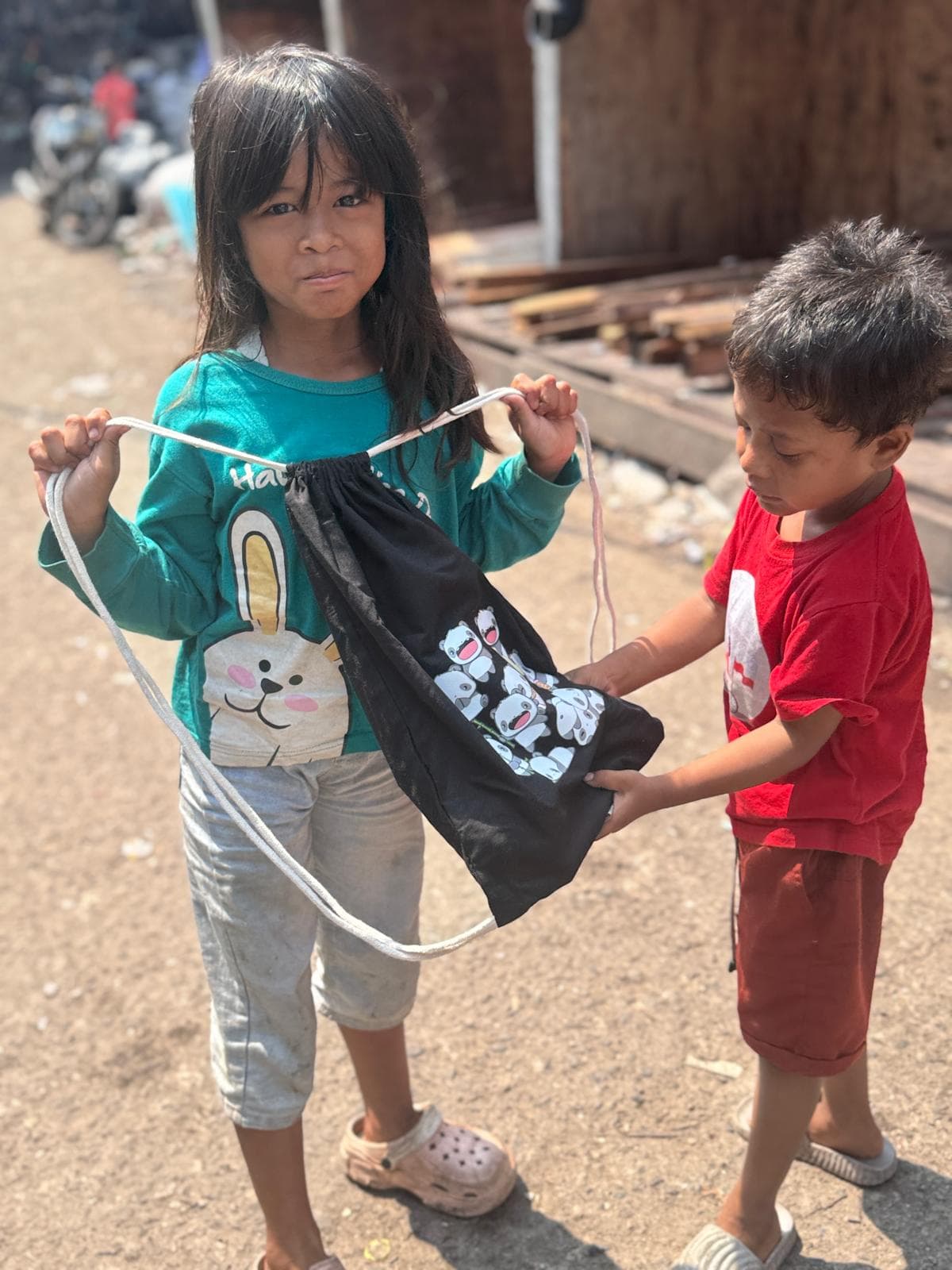 Child in kampung community